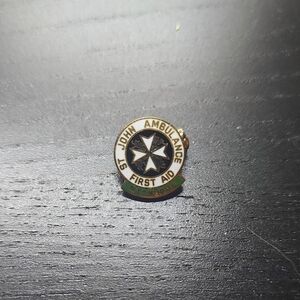 Vintage St. John Ambulance First Aid Pin